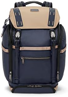 TUMI Alpha Bravo Expedition Flap Backpack - Midnight Navy/Khaki