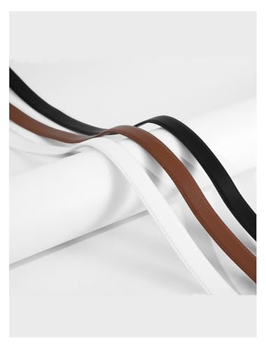 Womens Belts for Jeans Dresses Pants Trendy Ladies Waist Belt with Gold/Silver Square Buckle4