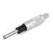 Aexit Metal Measure Micrometers Tool 0-25 x 0.01mm Thread Flat Micrometer Head Micrometer Heads 116mm Long