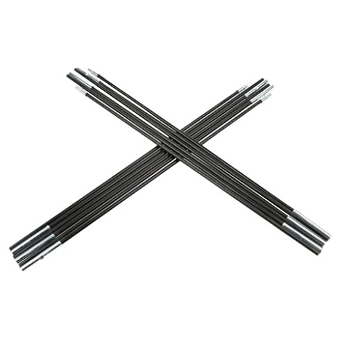 Milageto 直径7.0 / 8.0mmのファーグラステントポール交換キット 高硬度 良好 - 2ポール6セクションA, 説明したように