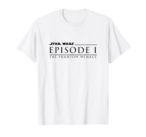Star Wars La Menace Fantôme t-shirt vintage imprimé pop culture