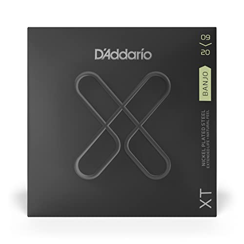 D’Addario Cordes XT pour banjo XTJ0920, acier plaqué nickel, Light, 09-20 - Les Beatles, Paul McCartney, John Lennon, RIngo Starr, George Harrison D'Addario Cordes XT pour banjo XTJ0920, acier plaqué nickel, Light, 09-20 – Image 3