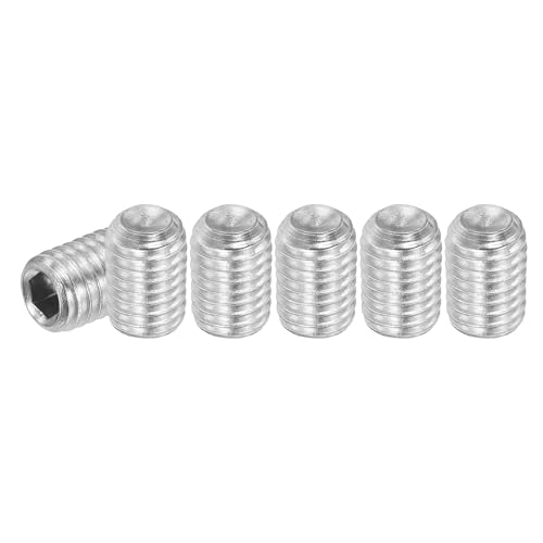 PATIKIL 六角穴付止めネジ M8x12mm イモネジセット 30本 内側六角 304ステンレススチール 耐食性 スクリュー 接続 固定ドアハンドル修理 ライト取り付け