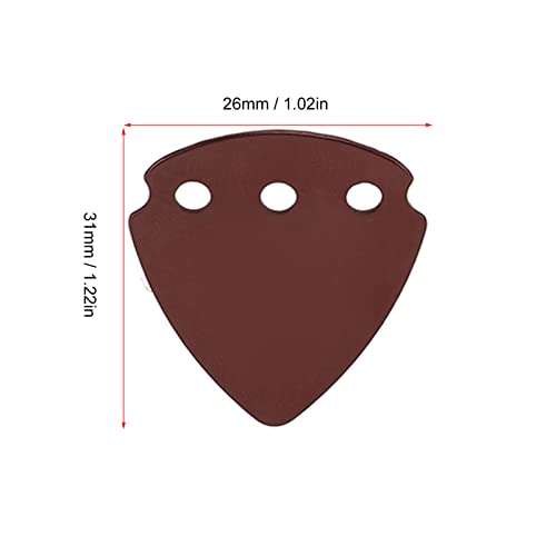 Médiators de guitare, accessoire d’instrument de conception standard en alliage d’aluminium médiator de guitare portable 1,0 mm d’épaisseur pour jouer - Les Beatles, Paul McCartney, John Lennon, RIngo Starr, George Harrison Médiators de guitare, accessoire d'instrument de conception standard en alliage d'aluminium médiator de guitare portable 1,0 mm d'épaisseur pour jouer – Image 7