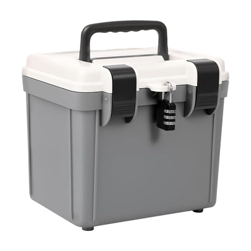 Boîtes de rangement verrouillables à code pour documents et médicaments à la maison - 2