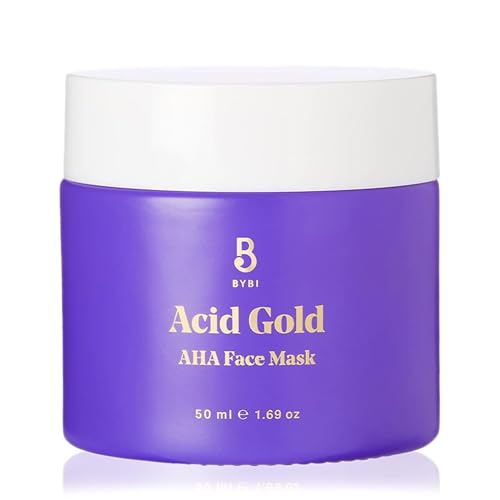 BYBI Acid Gold AHA Face Mask