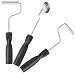 Fiberglass Roller Tools Kit, 3Pcs Bubble Paddle Tool Fiberglass Resin Laminating Roller Set for Tub Shower Bathtub Boat Repair