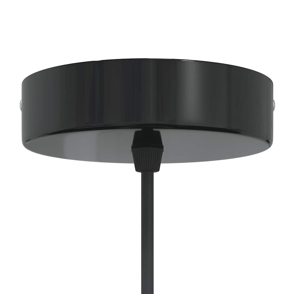 Lampa wisząca z regulacją wysokości, biała, błyszcząca, metalowa, Ø 22 cm, z oprawką E27, system wyciągu, do salonu, kuchni, sypialni, oświetlenie wewnętrzne, możliwość ściemniania