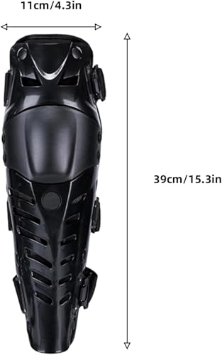 CZ-XING Genouillères de moto, protection de genouillères de course de motocross, protège-tibias de course, équipement de protection pour motocross, pour adulte – vue 3