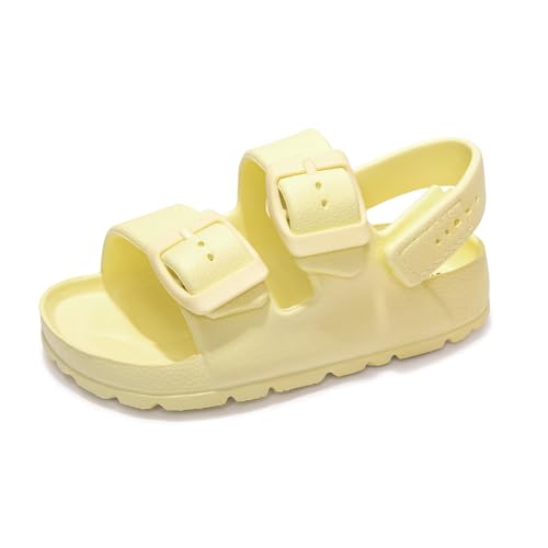 Image of FUNKYMONKEY Unisex-Child Slides Adjustable EVA Flat Sandals for Toddler