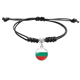 【Expression symbolique】chaque élément du drapeau sur ce bracelet a une signification profonde et une signification historique pour le pays représenté. Symbolisant l'unité nationale, le patrimoine et la fierté, il permet à ceux qui le portent d'exprimer leur amour et leur soutien à leur patrie. C'est également une puissante déclaration de solidarité lors d'événements nationaux ou d'occasions spéciales.