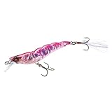 DUEL(デュエル) YO-ZURI(ヨーヅリ) ルアー ジャークベイト クリスタル 3D シュリンプ (SS) 70mm HP 重量:7g R1161-HP-ホロホットピンク