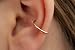Fake ear Conch Piercing - 14K gold filled Thin Fake ear cuff Piercing - Pierced or Non Pierced Handmade Artificial Conch Rings For Ear
