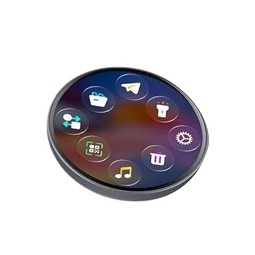 Genérico digital personalizada e-Pin - Pin de pantalla táctil magnética HD, pantalla IPS, botón de etiqueta de nombre de logotipo de foto de video electrónico, botón de digital de foto de vid