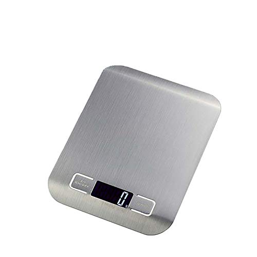 Elektronische Küchenwaagen, kleine elektronische Haushaltswaagen aus Edelstahl, Backwaagen für Lebensmittel und Gebäck, tragbare Mini-Waagen für