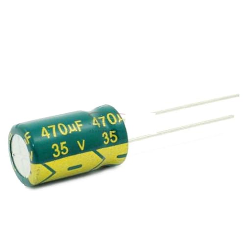 Condensateur 470uf 35v idéal pour réparer domotique et box internet