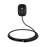 Hsthe Sea Car Rocker Switch On/Off Adhesivo de doble cara Interruptor de botón de montaje en superficie para interruptores de alimentación Tira de luz LED Lámpara antiniebla Luz de circulación diurna