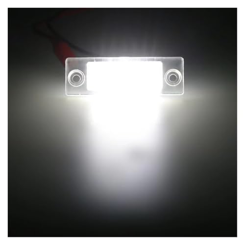 Luz para matrícula halógena de Passat B5 B6 y Golf, soluciona bombillas fundidas, 2 unidades 4