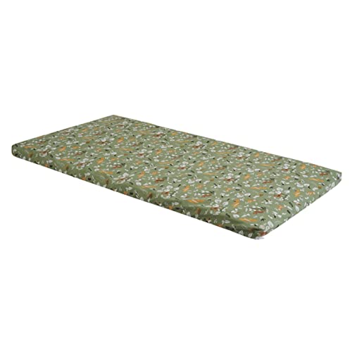 Matelas bébé moelleux Tinéo déhoussable avec sac de transport pratique