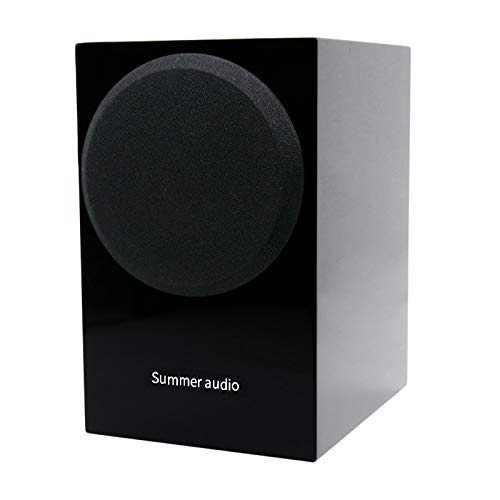 ZEYUAN Alto-falante Alto-falantes estéreo de 2.0 canais HiFi estéreo passivos com tapete antiderrapa