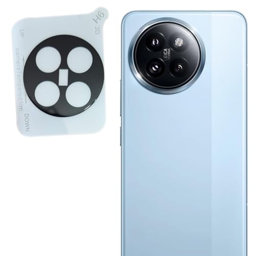 Image of DD SON Back Camera Lens Protector Tempered Glass For Xiaomi 14 Civi 5G | Case Friendly with Edge to Edge Coverage and Easy Installation Kit, Pack of 1