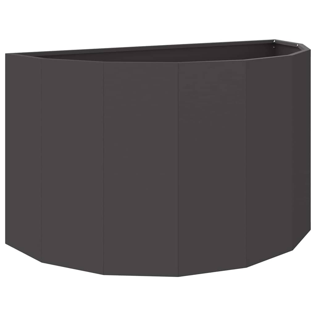 Juego de 5 anillos metálicos para árboles, plata, 50/80 cm de diámetro, para jardinería y protección de raíces