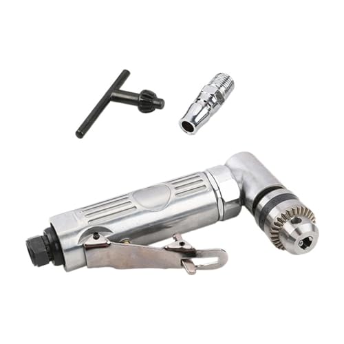 Amagogo Air Power Drill Pneumatic Right Angle Drill Tools Professional 15000RPM Sturdy Compact 1/4inch for Personal DIY Auto Repair