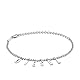Diesel Herren-Halskette und -Armband Steel, Silber, Edelstahl, Set