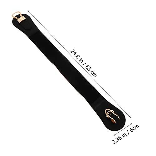 FRCOLOR Elastic Waist Belt for Women Decorative Wide High Waist Belt for Dresses and Sweaters Fashionable for Casual and Formal Occasions2