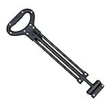 NIOMICO Wagon Push Handle Attachment, Stretchable Wheelbarrow Handles, Replacement Wagon Accessories for Utility Folding Trolley Beach Shopping Cart