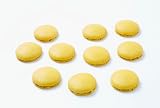 Macaron Halbschalen gelb 96 Stk. / fertig gebacken