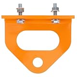 Adaptateur d'attelage de tracteur : attelage de récepteur boulonné parfait pour les bricoleurs qui souhaitent remorquer leurs véhicules, adaptateur d'attelage de remorque de tondeuse à gazon