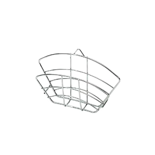 ReWu Filtertütenbehälter Filtertütenhalter Metall Verchromt Gastro Gastronomie zur Wandbefestigung Kaffefilterhalter Behälter Aufbewahrung für Kaffeefilter Kaffeefiltertütenspender 21 x 14 cm