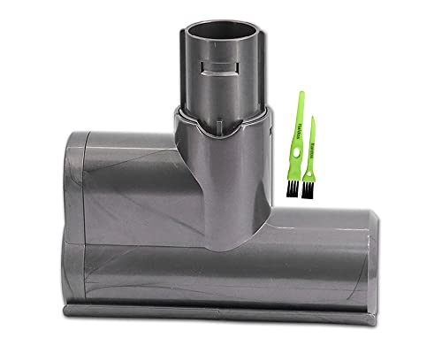 Italdos Brosse Matelas Mini Turbo Motorisée compatible pour Dyson V6 DC58 DC59 DC61 DC62 Brosse à Dégagement Rapide pour Canapé, Siège de Voiture, Fauteuil, élimine les Bactéries et les Allergènes