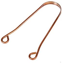 Isabella's Clearly COPPER, Ayurvedic Tongue Scraper Cleaner | 100% Pure Heavy Duty Copper, Built to Last, BPA Free | Natural Oral Care and Bad Breath Remedy