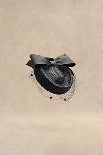 image for BABEYOND Kentucky Hat Fascinator for Women Tea Party Veil Fascinator D