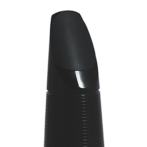 8 Soundman Bissgummis/Bissplatten für Saxophon oder Klarinette black dünn 0.35 schwarz (Dicke: 0,35 mm)