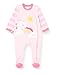 Chicco Tutina con Apertura Davanti per neonata Set di Pigiama, Rosa, 3 Mesi Bimba