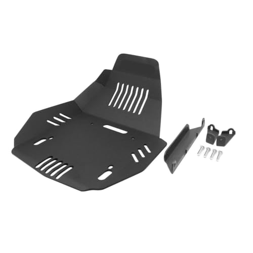 Accessoires moto TRK 502 protection sabot moteur et châssis Jinpeng noir