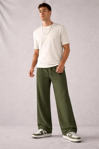 Image of Rockwell Men's Baggy Sweatpants | Cotton Terry Relaxed Fit Joggers for Men | Oversized Streetwear Track Pants | Casual Gym & Everyday Wear| 027
