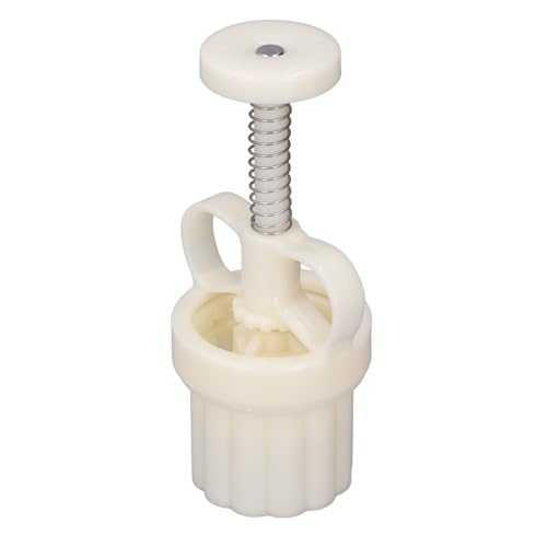 Riuulity Tampons à Biscuits Créatifs, Faciles à Utiliser, Pressage à la Main, Tampon Mooncake, Multifonctionnel pour Différents Gâteaux, Matière Plastique Robuste et Sûre, un Must pour les Cuisines