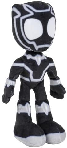 Marvel Spidey & His Amazing Friends Action Figures Superheroes + Villains (Choose Figure) (Black Panther (8" Plush)) - Image 4