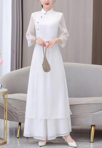 Conjunto Zen Two premium para mujer con sutil diseño oriental 3