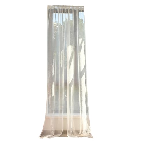 Qsvbeeqj Semi-trasparente Poliestere Tende A Buon Mercato Vola Finestra Tende Per Camera Da Letto Soggiorno Privacy