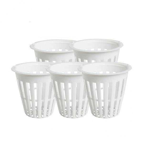 ATORSE 3x5x Garden Net Cups Basket Hydroponic Aeroponic Planting Grow Mesh Pots White-image-19