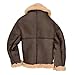 CXFEDHO Mens Fleece Jacket Fall Sherpa Lined Jackets - Winter Coats for Men Big and Tall Work Tactical Coats Long Sleeve Oversize Cotton Hoodies Outerwear(Brown,Large)