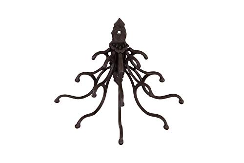 Creative Co-Op HD5946 Antique Cast Iron Wall Hooks In Rust Finish thumb #5