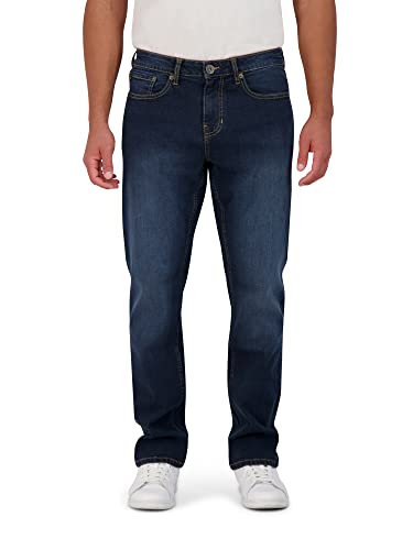 Chaps Men's Jeans - Straight Leg Comfort Stretch Denim Jeans - Regular Slim Fit Jeans for Men