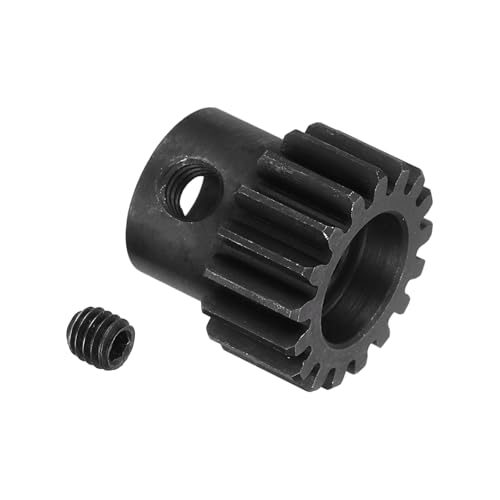 Image of sourcing map RC 32P Hardened Pinion Gear 5mm Shaft, 17T Motor Gears Carbon Steel for 1/10 RC Model Car Boat Drone