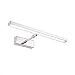 Produktbild Wghz Moderne Kurze LED-Spiegel Licht Edelstahl versenkbare Badezimmerschrank Wandleuchte Kosmetik, L45Cm/Warmweiß